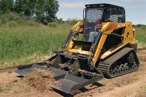 leveling yard with skid steer|skid steer land leveler for sale.